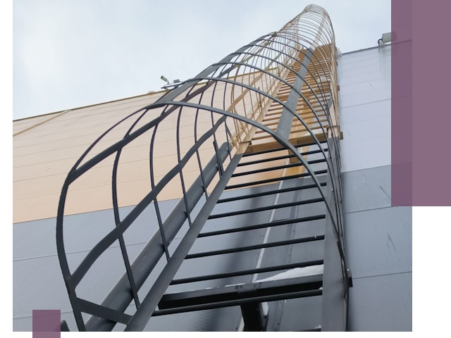 Изготовление и монтаж пожарных лестниц в Туле профессионально