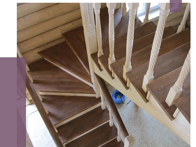 Реставрация деревянных лестниц в Туле от 4271 руб.