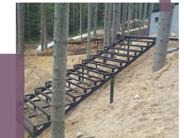 Монтаж металлических лестниц в Туле от 13474 руб. 