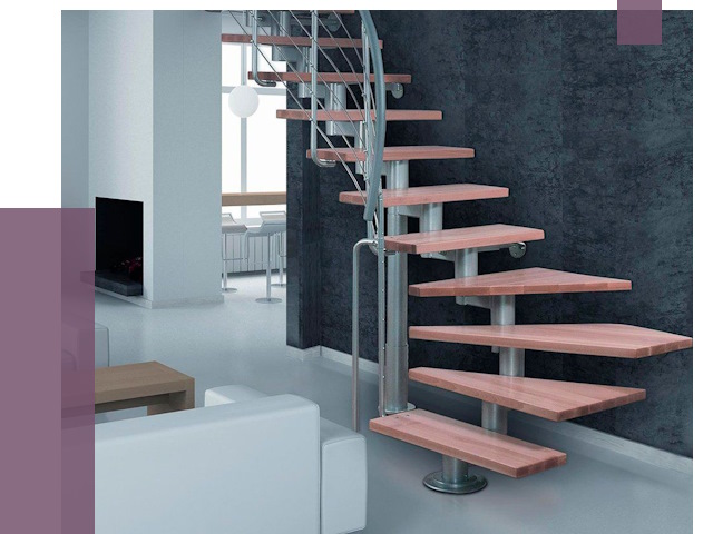 Модульные лестницы в Туле от 16779 руб. — купить в ПРОЛЁТ-Тул