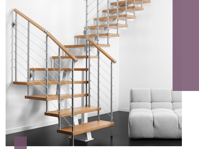 Модульные лестницы под ключ в Туле — монтаж и изготовление