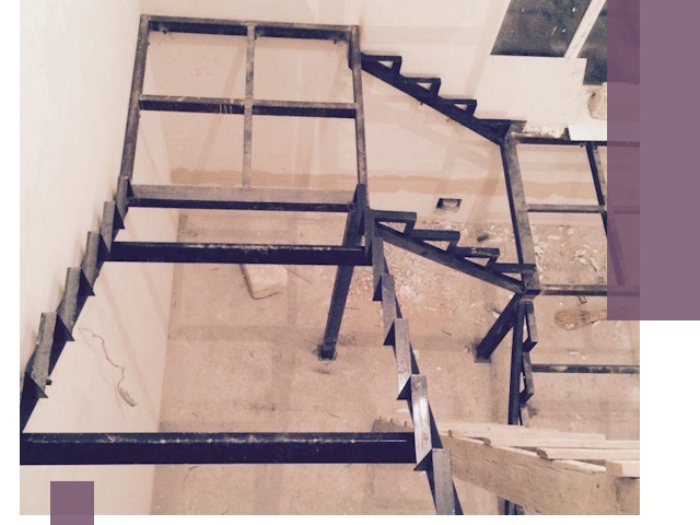 Монтаж лестниц на металлокаркасе в Туле быстро и качественно