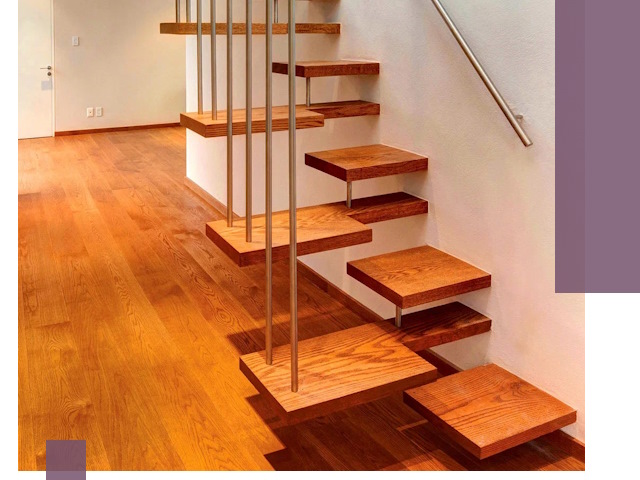 Лестницы «гусиный шаг» на заказ в Туле для узких пространств