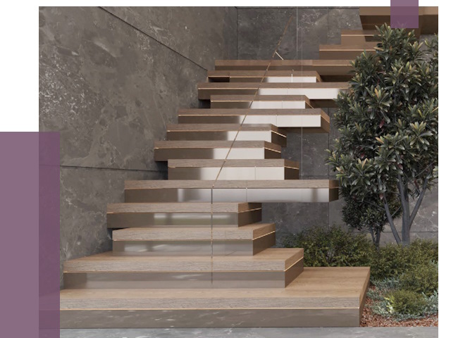 Современные лестницы в Туле от 13728 руб. | ПРОЛЁТ-Тул