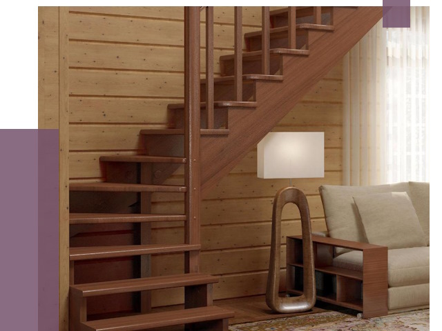 Лестницы эконом класса в Туле от 18152 руб. бюджетные решения