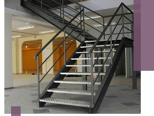 Лестницы для офиса в Туле: изготовление, монтаж, демонтаж