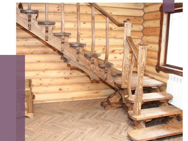 Лестницы в баню в Туле от 19016 руб. — изготовление | ПРОЛЁТ-Тул