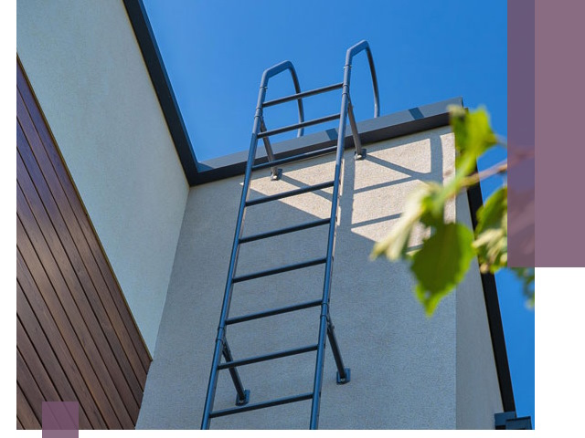 Лестницы на крышу в Туле — изготовление, монтаж, демонтаж