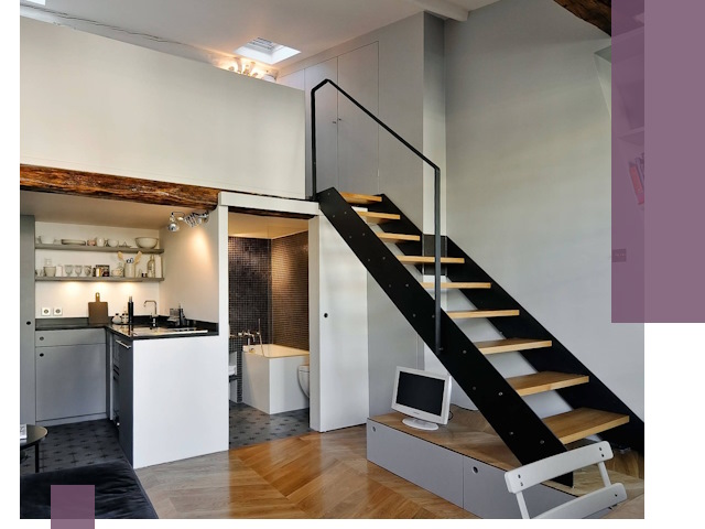 Лестницы на антресоль под ключ в Туле — изготовление и монтаж