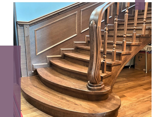 Дубовые лестницы под ключ в Туле от 175415 руб. — ПРОЛЁТ-Тул