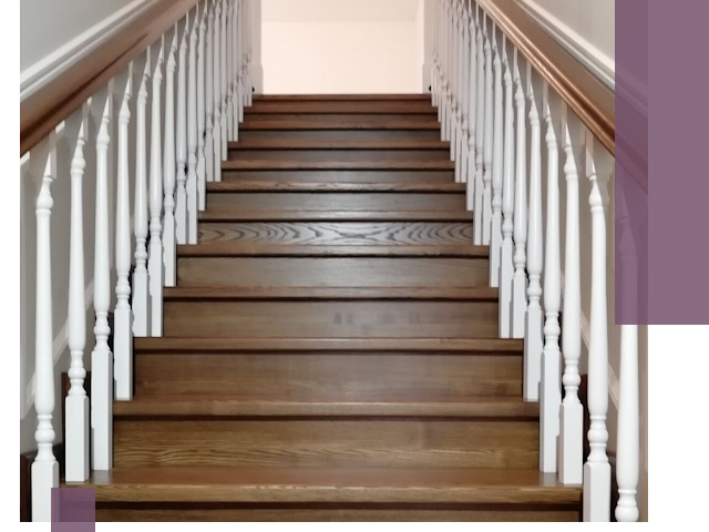 Лестницы из ясеня на заказ в Туле — изготовление и монтаж