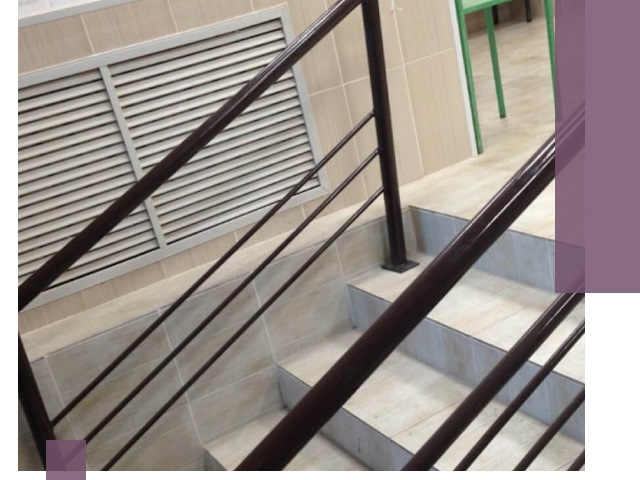 Изготовление перил из металла под ключ в Туле