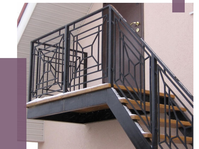 Металлические перила в Туле от 4271 руб.  | ПРОЛЁТ-Тул
