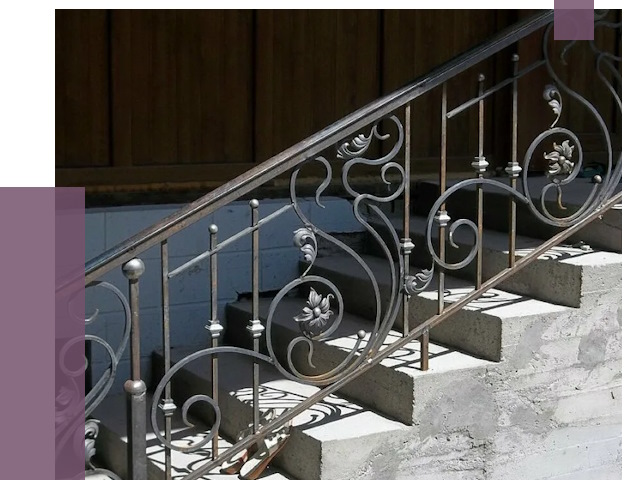 Кованые перила в Туле от 8644 руб. под ключ — качество от ПРОЛЁТ-Тул