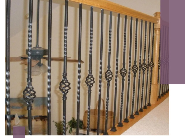 Изготовление и монтаж кованных перил в Туле под ключ