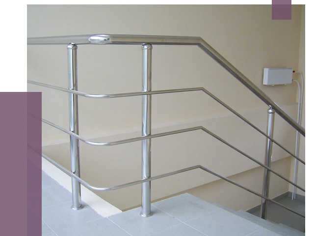 Алюминиевые перила в Туле от 6305 руб. под ключ | ПРОЛЁТ-Тул