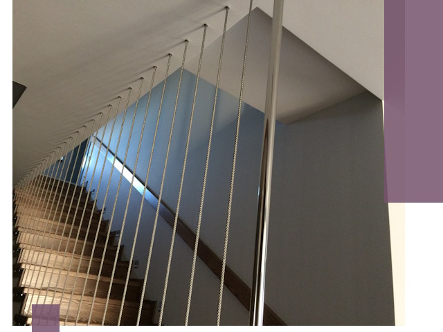 Тросовые перила под ключ в Туле — производство и монтаж