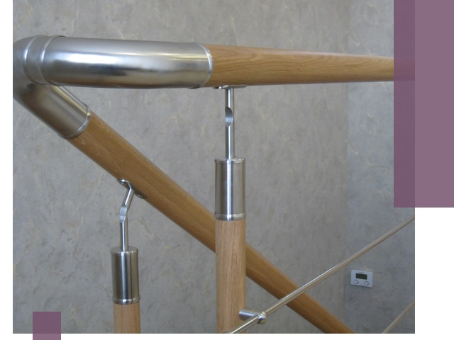 Комбинированные перила на заказ в Туле — монтаж и производство