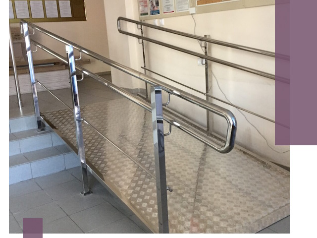 Перила для инвалидов в Туле — надежные поручни и ограждения