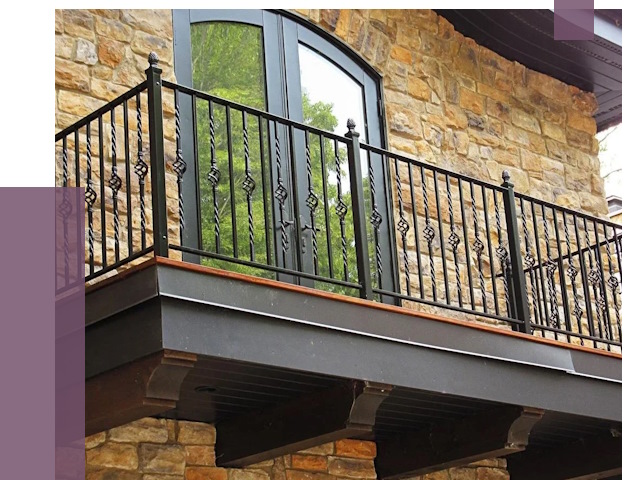 Балконные ограждения в Туле от 7983 руб. — купить | ПРОЛЁТ-Тул