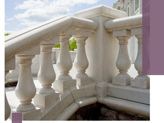 Балюстрады из металла и камня под ключ в Туле