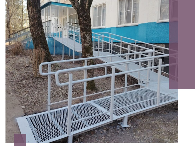 Пандусы под ключ в Туле: изготовление, монтаж и демонтаж