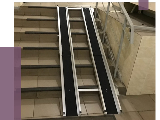 Установка пандуса в подъезд в Туле от 7932 руб. под ключ | ПРОЛЁТ-Тул