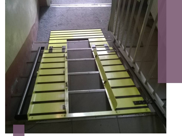 Профессиональный монтаж пандуса в подъезд в Туле