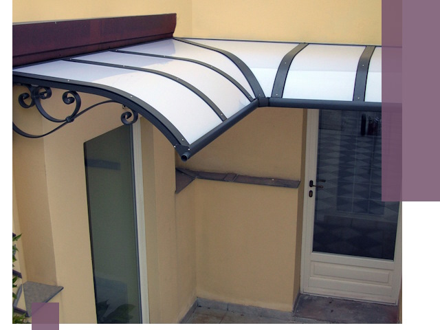 Монтаж козырьков любой сложности в Туле под ключ