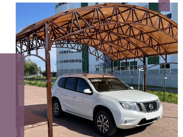 Недорогие навесы в Туле от 42710 руб.  | ПРОЛЁТ-Тул