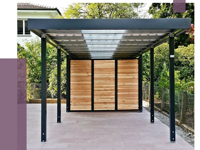 Отдельно стоящие навесы во дворе в Туле от 79827 руб. | ПРОЛЁТ-Тул