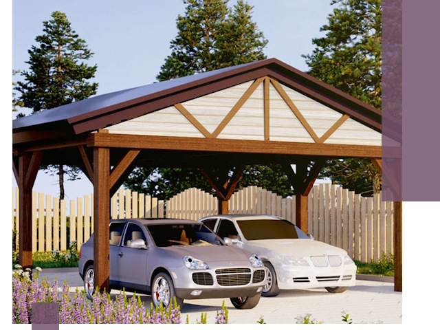 Навесы для автомобиля в Туле — изготовление и монтаж