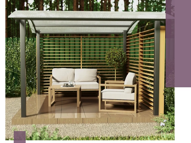 Навесы для дачи в Туле: изготовление, монтаж и демонтаж