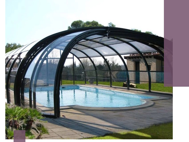 Навесы для бассейна в Туле: изготовление и монтаж под ключ