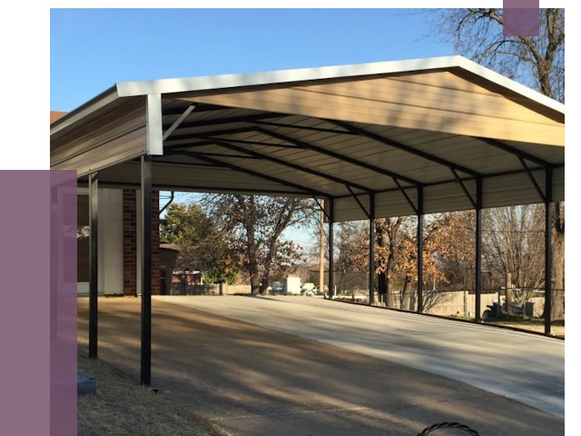 Двускатные навесы в Туле от 7983 руб. | ПРОЛЁТ-Тул