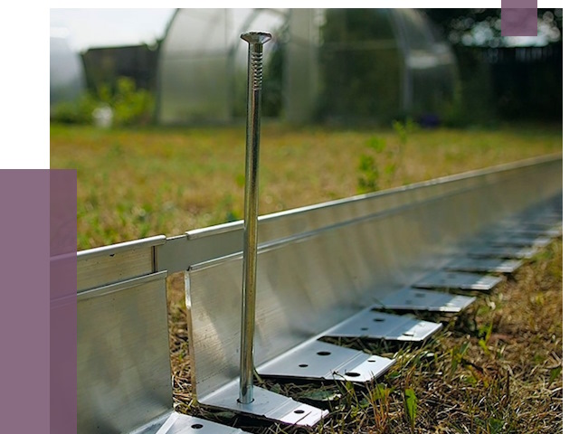 Металлические бордюры для газона в Туле от 4271 руб. | ПРОЛЁТ-Тул