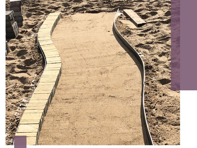 Металлические бордюры для тротуаров в Туле — прочные и долговечные