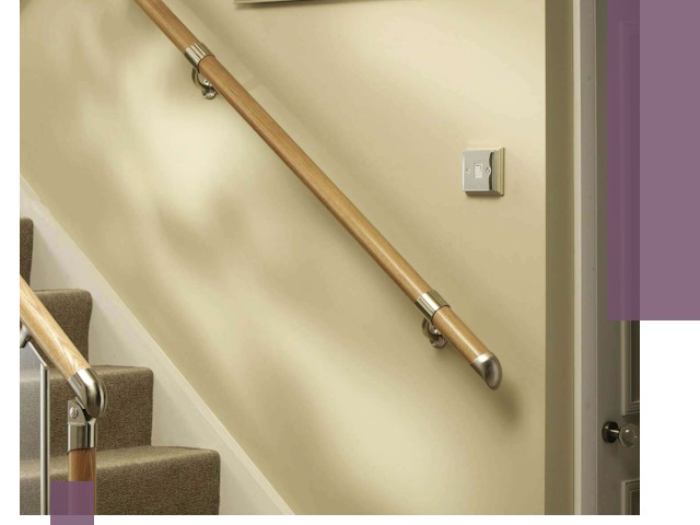 Монтаж пристенных поручней профессионально в Туле