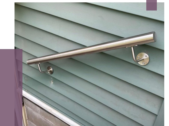 Поручни из нержавеющей стали в Туле от 7627 руб.  | ПРОЛЁТ-Тул